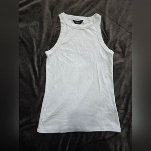 Simply Vera Vera wang ladies Large white tank top